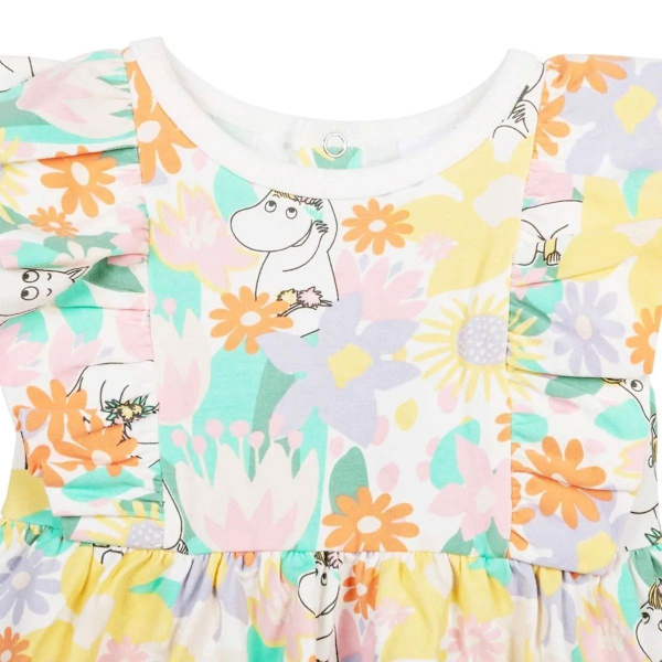 Moomin Somrigt kjole baby hvid MultiColor 68
