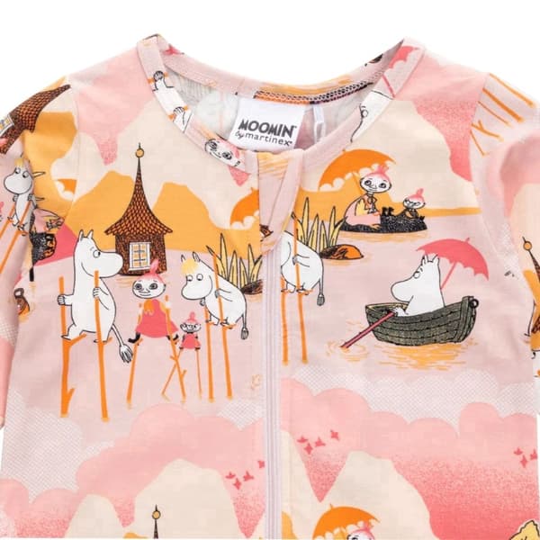 Muumi Störttflöd -pyjama LightPink 86