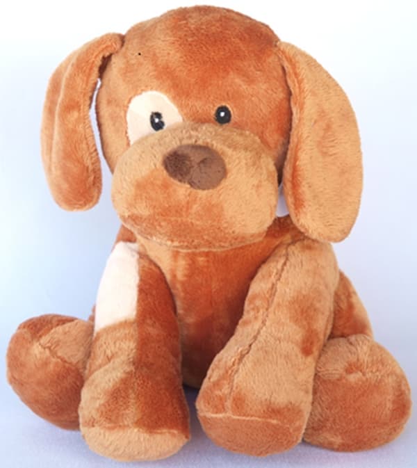 Mjukdjur. Hund, 25 cm , Kariboo Brun 25 cm