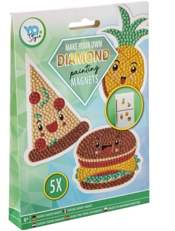 Diamond Painting Magneter Mat multifärg