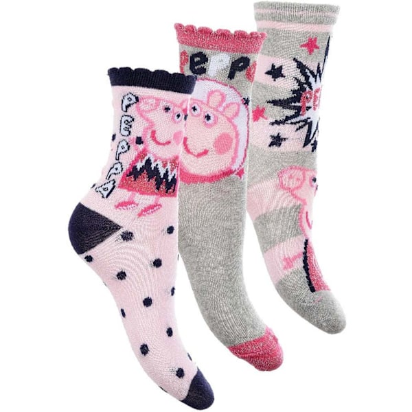 3 kpl Greta gris -sukat 27/30 Multicolor