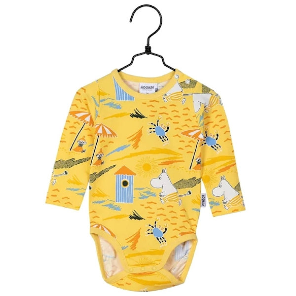 Moomin bodysuit - Krabbe Yellow 86