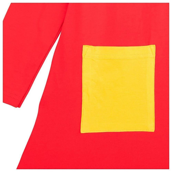 Peppi Pitkätossu Happy mekko punainen Red 128