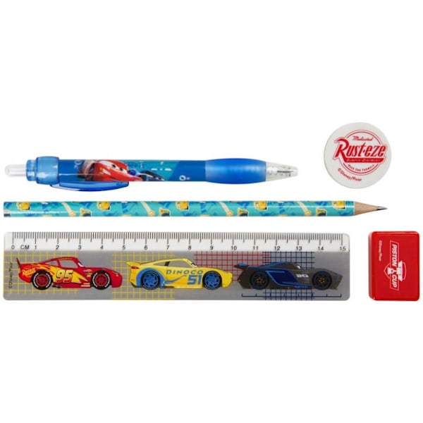 Disney Cars blyantsæt 5 dele Multicolor