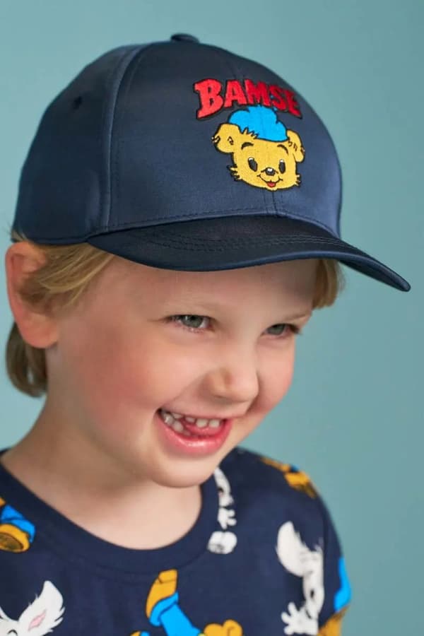 Teddybjørnekasket mørkeblå DarkBlue 52/54 cm