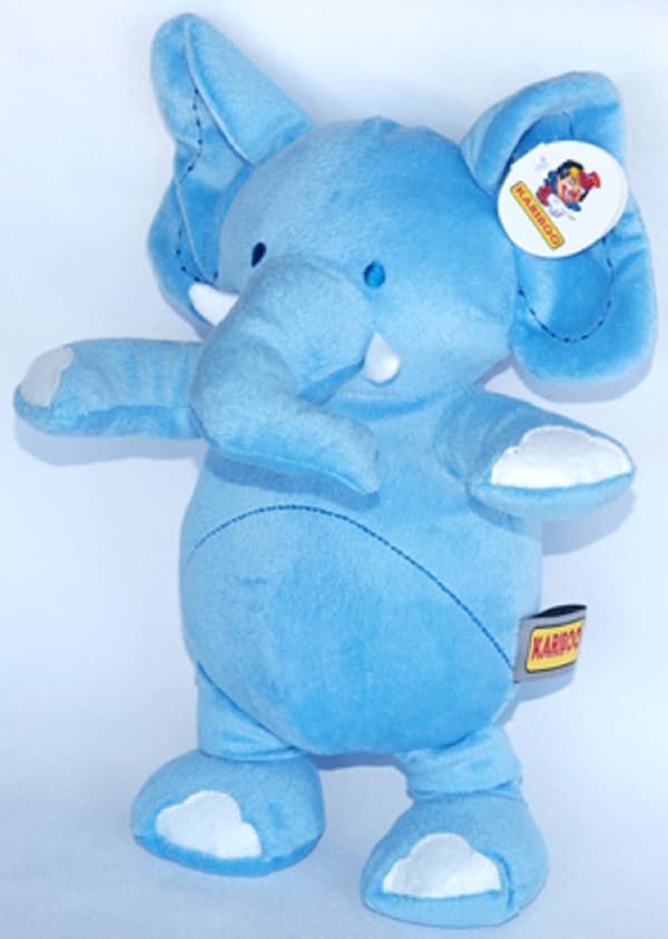Bløddyr. Elefant, 25 cm Kariboo Blue