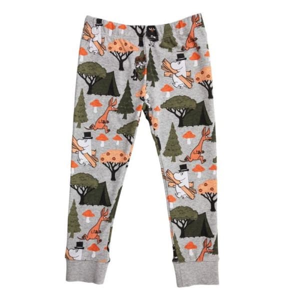 Mummi-svamp pyjamas grøn - Størrelse 86/92 cl. Grey