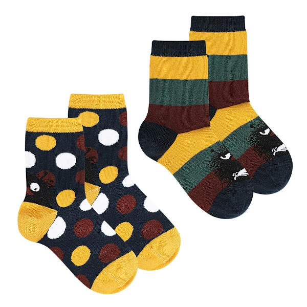 Muumi Stinky Socks 2 kpl (sininen/multi) MultiColor 31/34