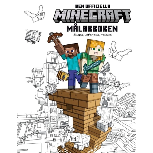 Minecraft den officielle malebog White