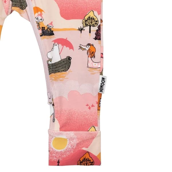 Muumi Störttflöd -pyjama LightPink 68