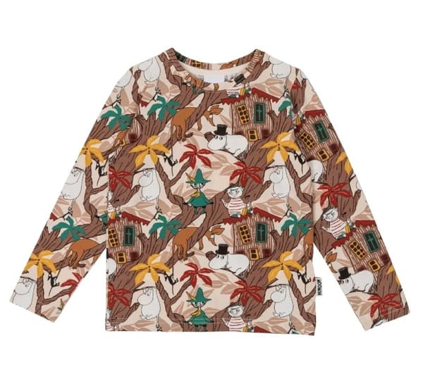 Mumi Træhus Sweater Beige Beige 116