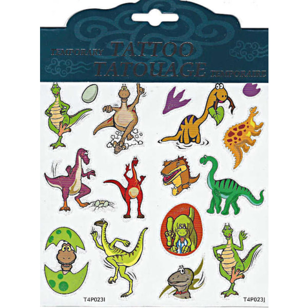 Dinosaur tatoveringer