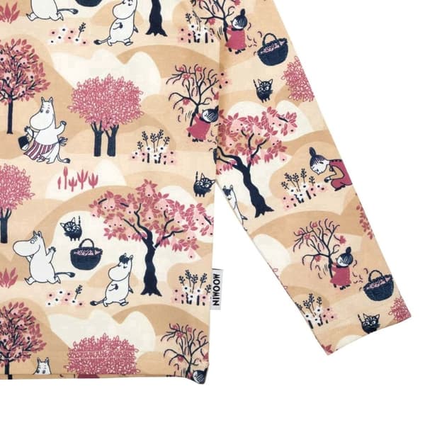 Muumi Hedelmäsadon neulepaita Beige Beige 128