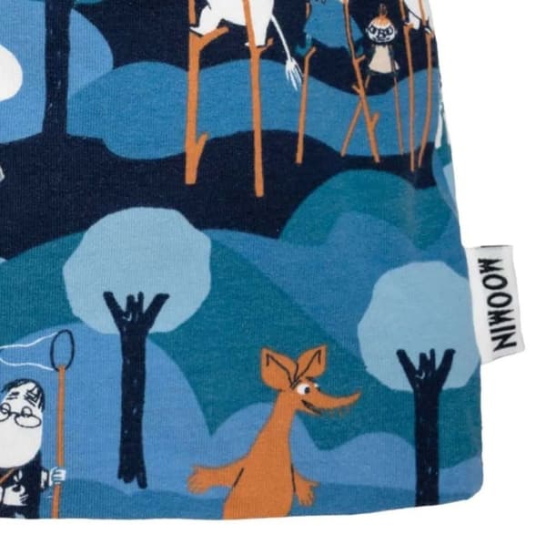 Mumin Äventyr-mössa blå DarkBlue 52/54
