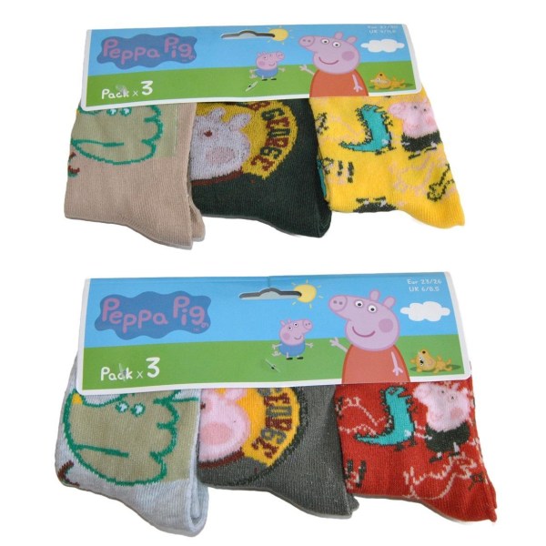 3 kpl Greta possu Sukat George MultiColor 31/34