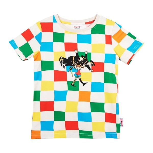 Peppi Pitkätossu Peppi neliönmuotoinen t-paita MultiColor 98
