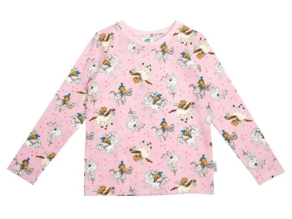 Bamse Ponnyer-tröja rosa LightPink 98