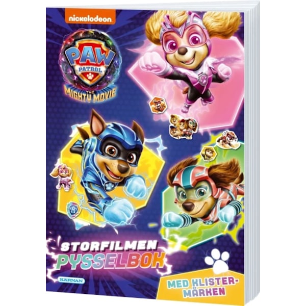 Paw Patrol.craft bog med klistermærker Blue