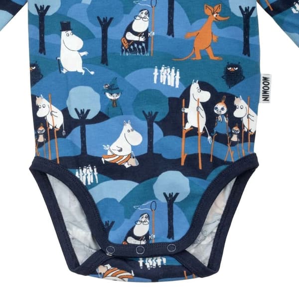 Muumi Seikkailu -body Sininen Blue 80