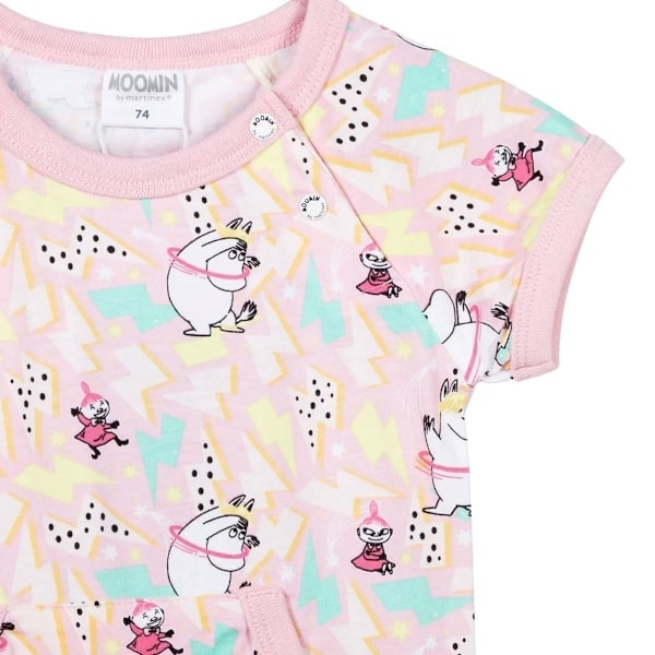 Mumin Dansare-playsuit rosa LightPink 80