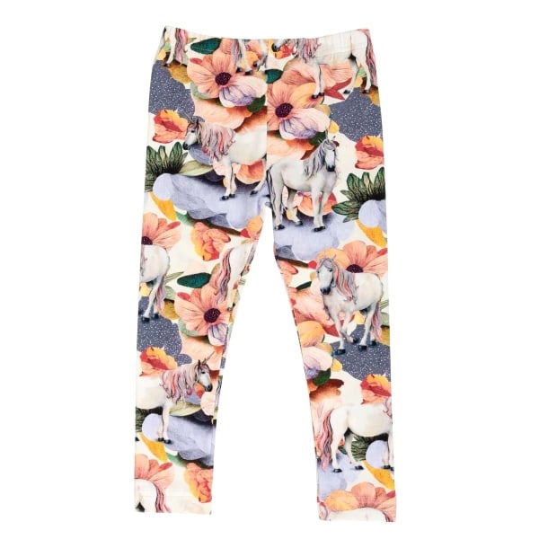 MA-IA FAMILY Poppy-leggings naturvit MultiColor 110