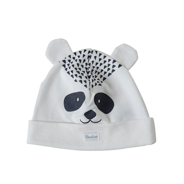 Baby Beanie Bamboo 3-6 måneder White