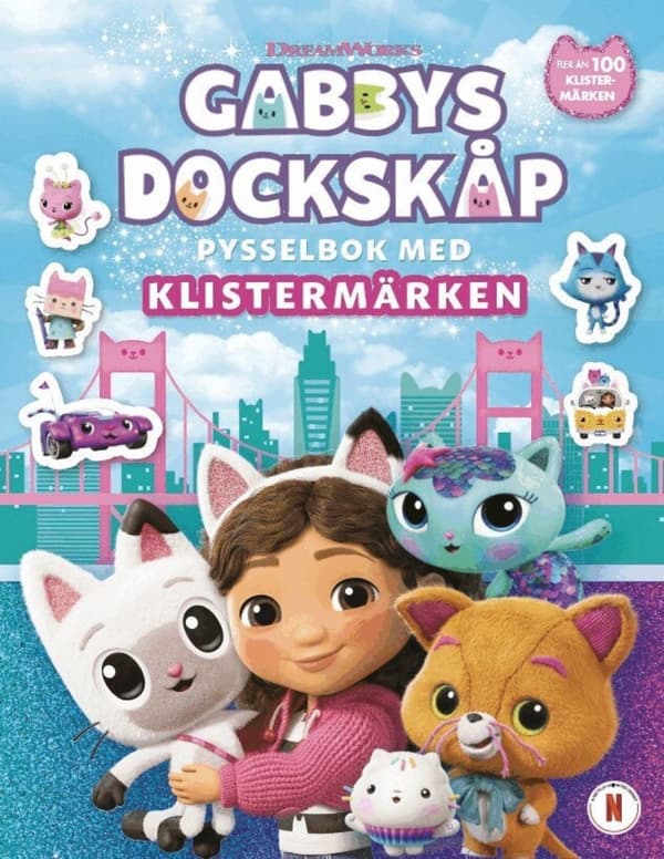 Gabbyn nukkekoti: Tarra-askartelukirja Multicolor