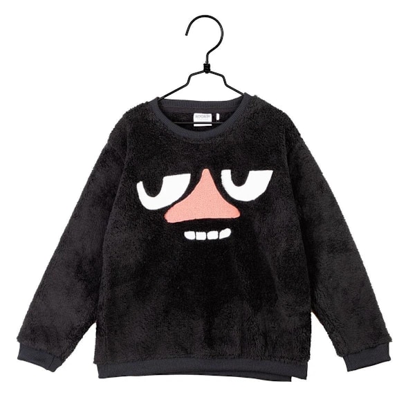 Moomin Stinky sweater teddy sort Black 122/128