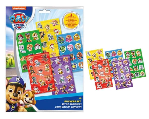 Paw Patrol  stickers multifärg