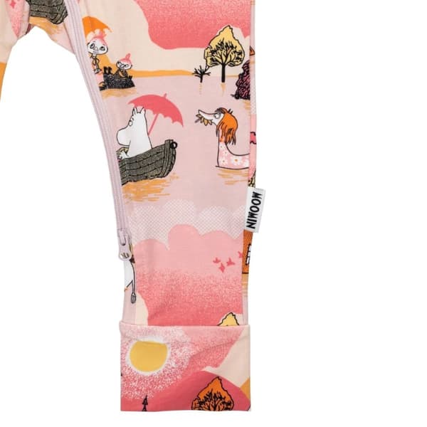 Mumi Störttflöd pyjamas LightPink 74