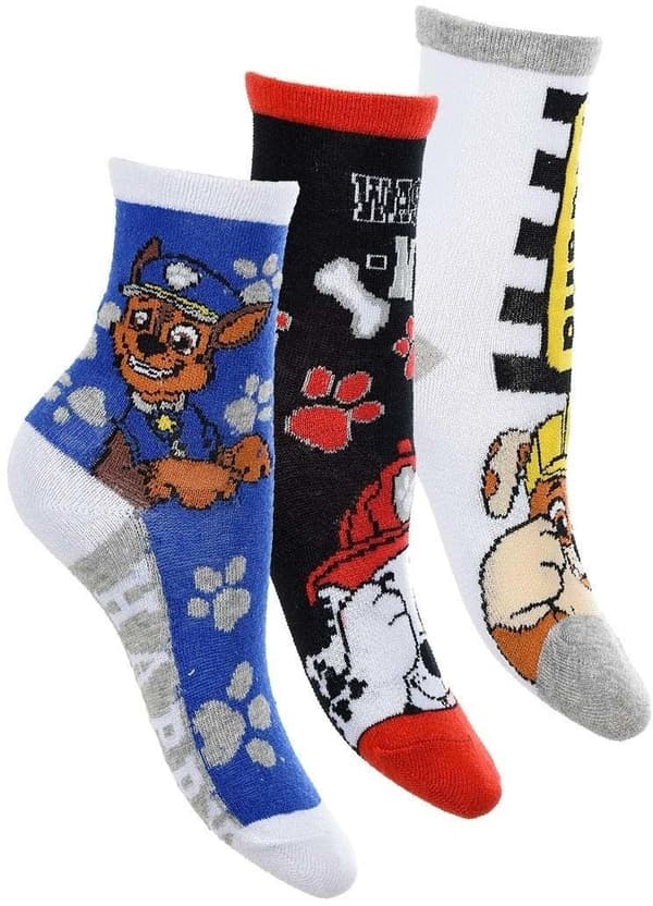 3-pack Paw patrol strumpor Tassavtryck MultiColor 23/26