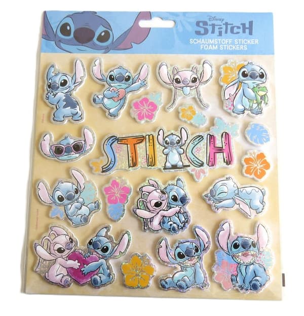Stitch vaahtomuovitarrat Yellow