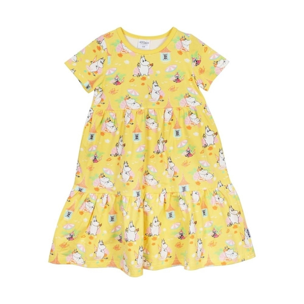 Muumi rantamekko keltainen Yellow 128
