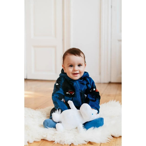 Moomin Jogger overall babyblå DarkBlue 74 cl