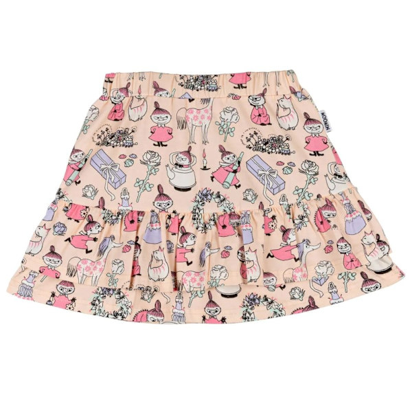 Moomin Mys festnederdel fersken MultiColor 128