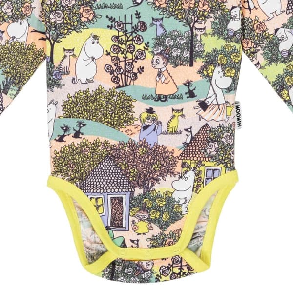Mumin Rosdalen-body gul MultiColor 68