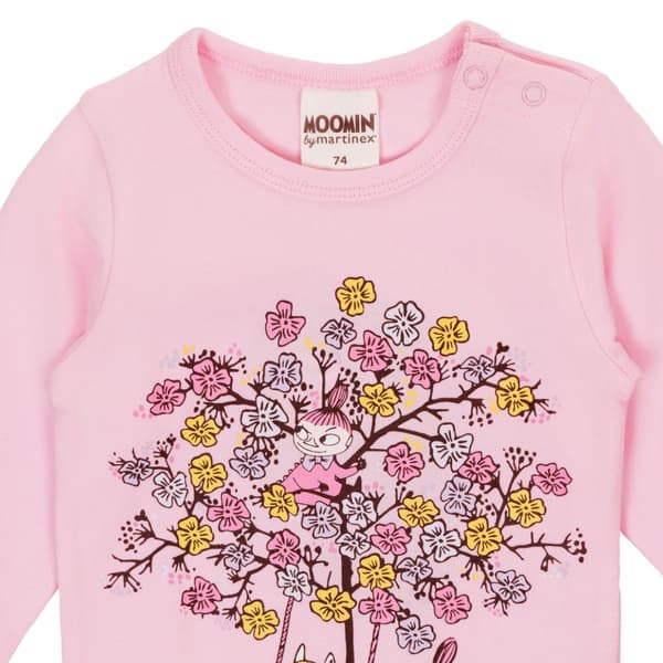 Mumitræsgyngebody Lyserød 86 cl Light pink 86 cl