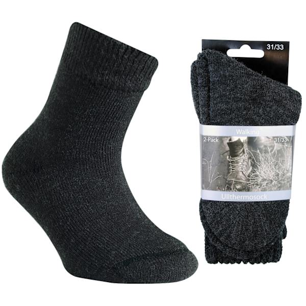 2-Pack Villa termossukat lapsille 28/30 Grey