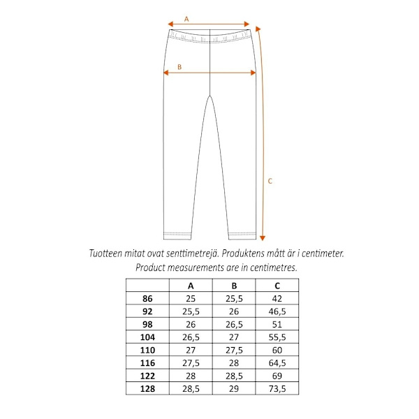 Pippi Långstrump - Vihreät sateenkaarileggingsit MultiColor 128