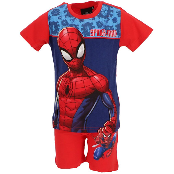 Spiderman 2-delt pyjamas 110/116 Red