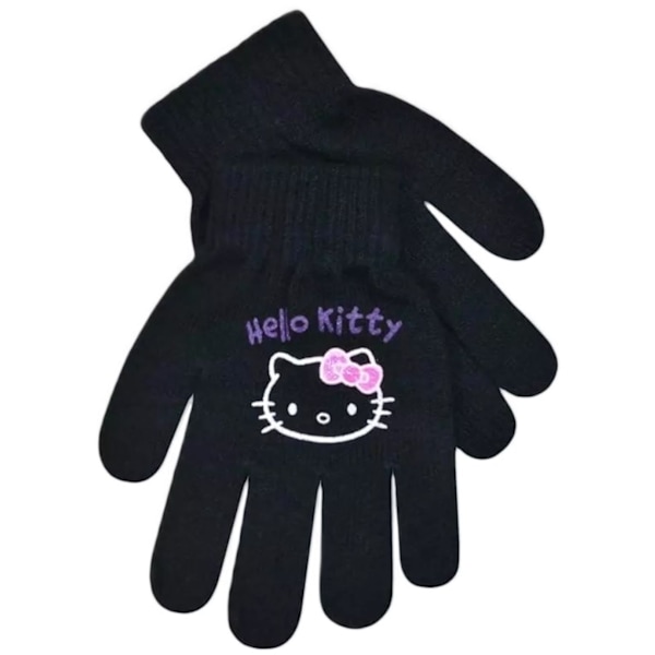 Hello Kitty hattu + lapaset Pink 54 cm Rosa