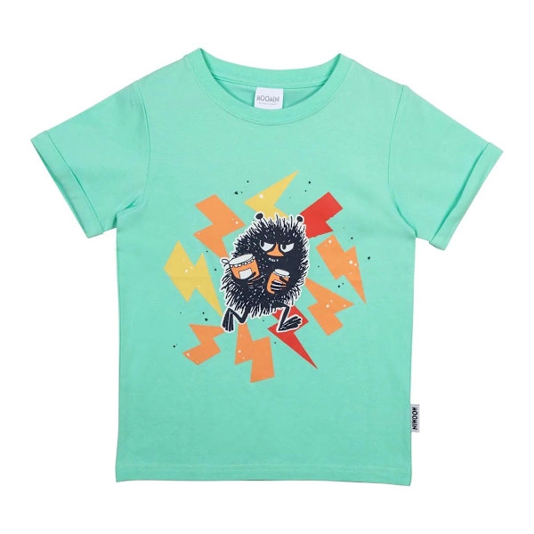Mumin Stinky t-shirt mintgrön Green 104