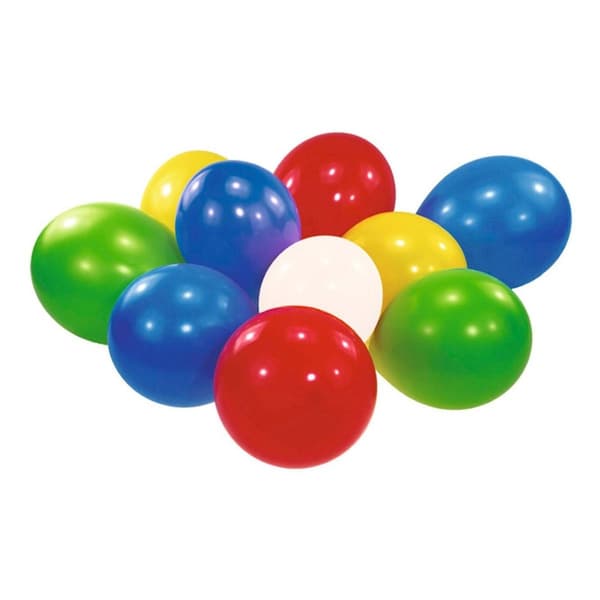 Vandballoner 100 stk. Multicolor