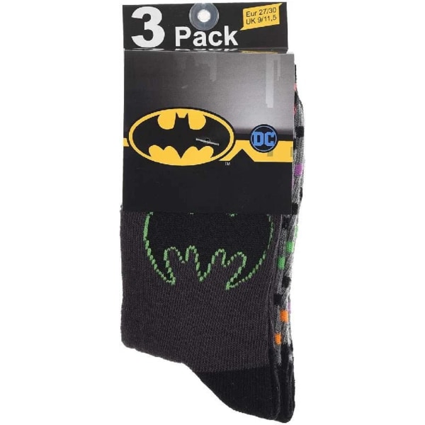 3 kpl Batman-sukat Tummat MultiColor 23-26