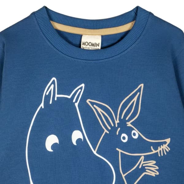Mumi Hello Sniff sweatshirt mørkeblå Blue 116