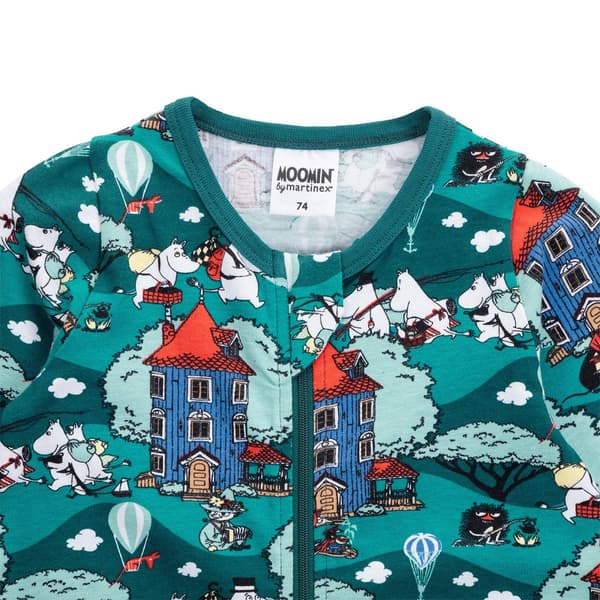 Mumi Farm pyjamas blågrøn Green 62
