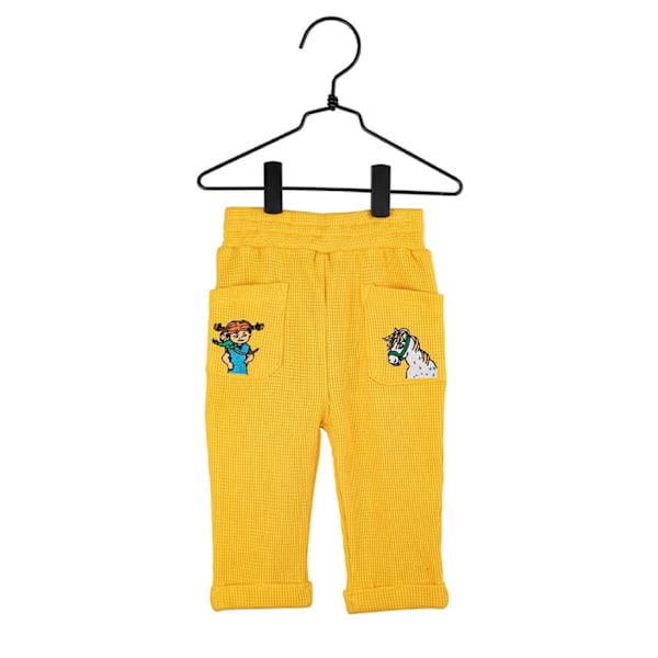 Pippi Langstrømpe Pippi Bukser, Gul Yellow 74