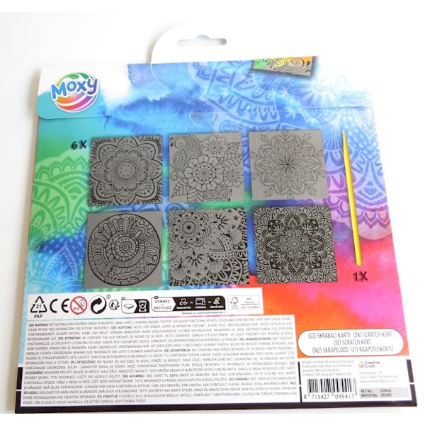 Mandala-raaputusarvat Multicolor