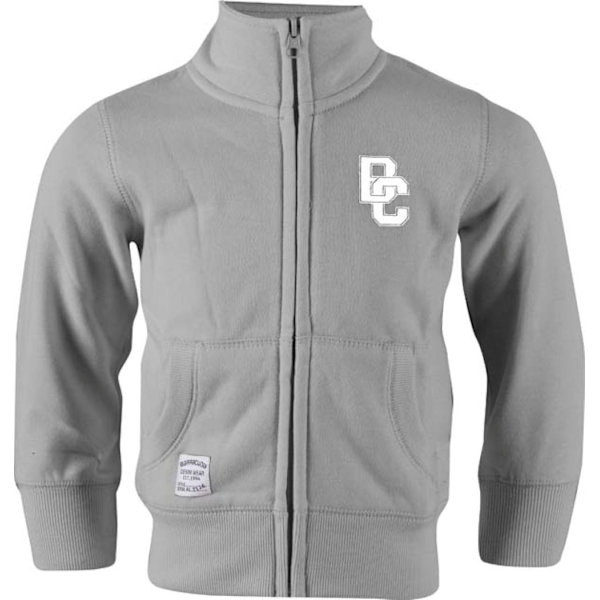 Sweatshirt med lynlås Barracuda Grey 98/104
