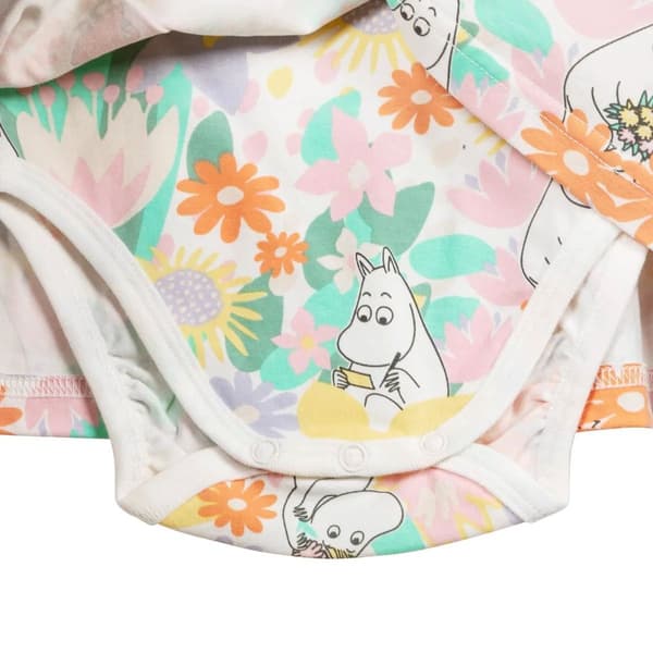 Moomin Somrigt bodysuit hvid MultiColor 56